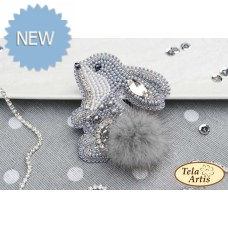 Bead Art Brooch Kit - Little Hare Bead Art Brooch Kit - Little Hare